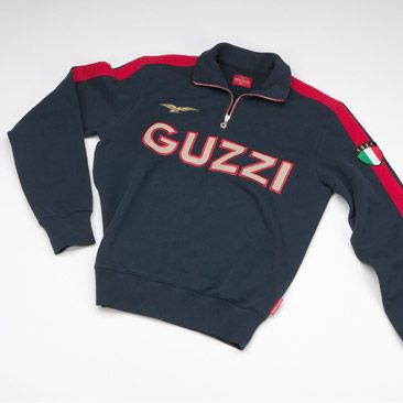sweatshirt guzzi zip court mini